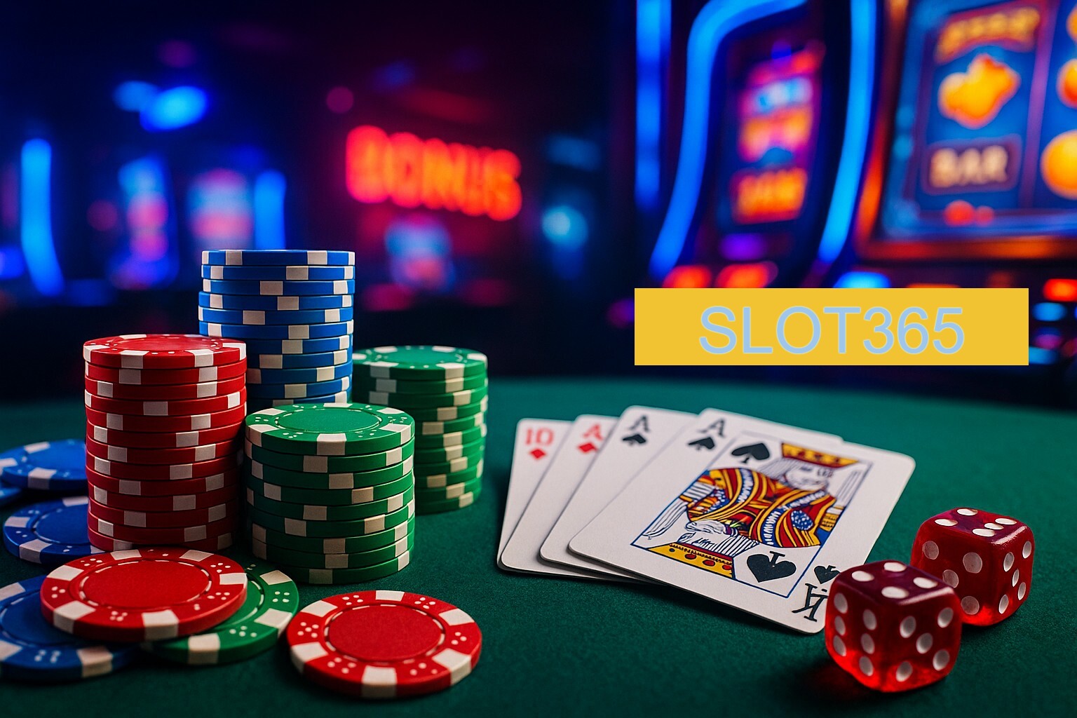 Benefícios do SLOT365
