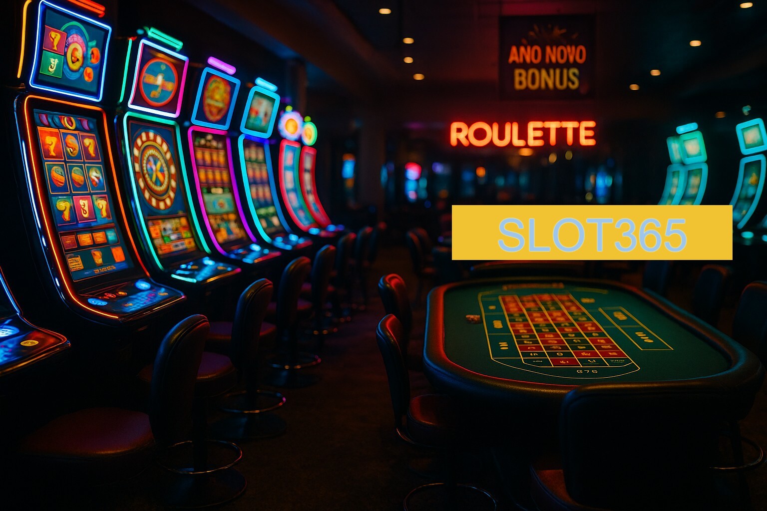Jogos emocionantes no SLOT365