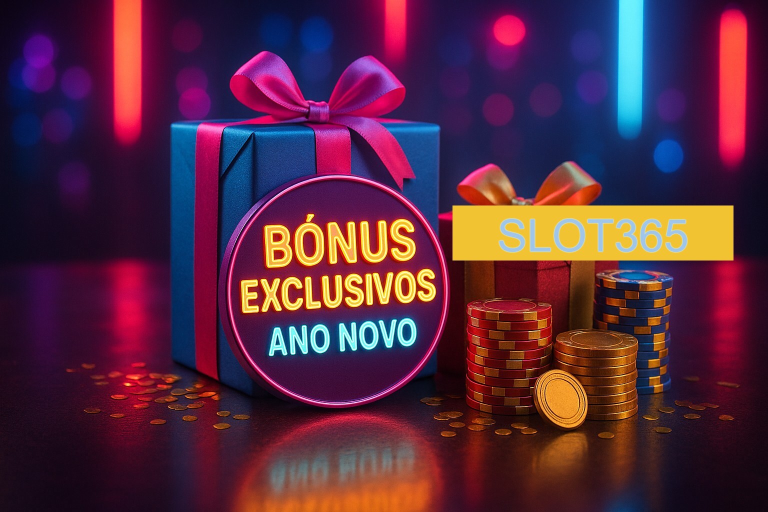 Promoções de Ano Novo no SLOT365